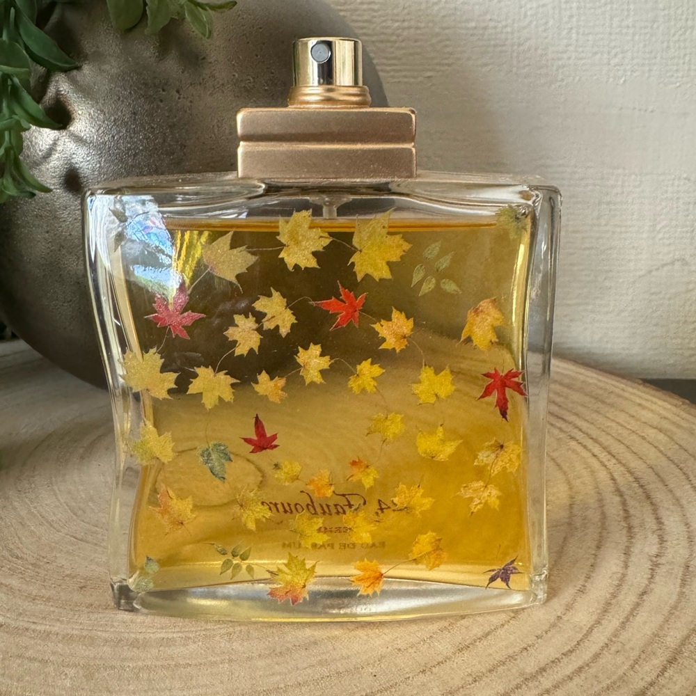 EMPTY Hermes 24 Faubourg Perfume Bottle Limited Edition Leaves No Perfume